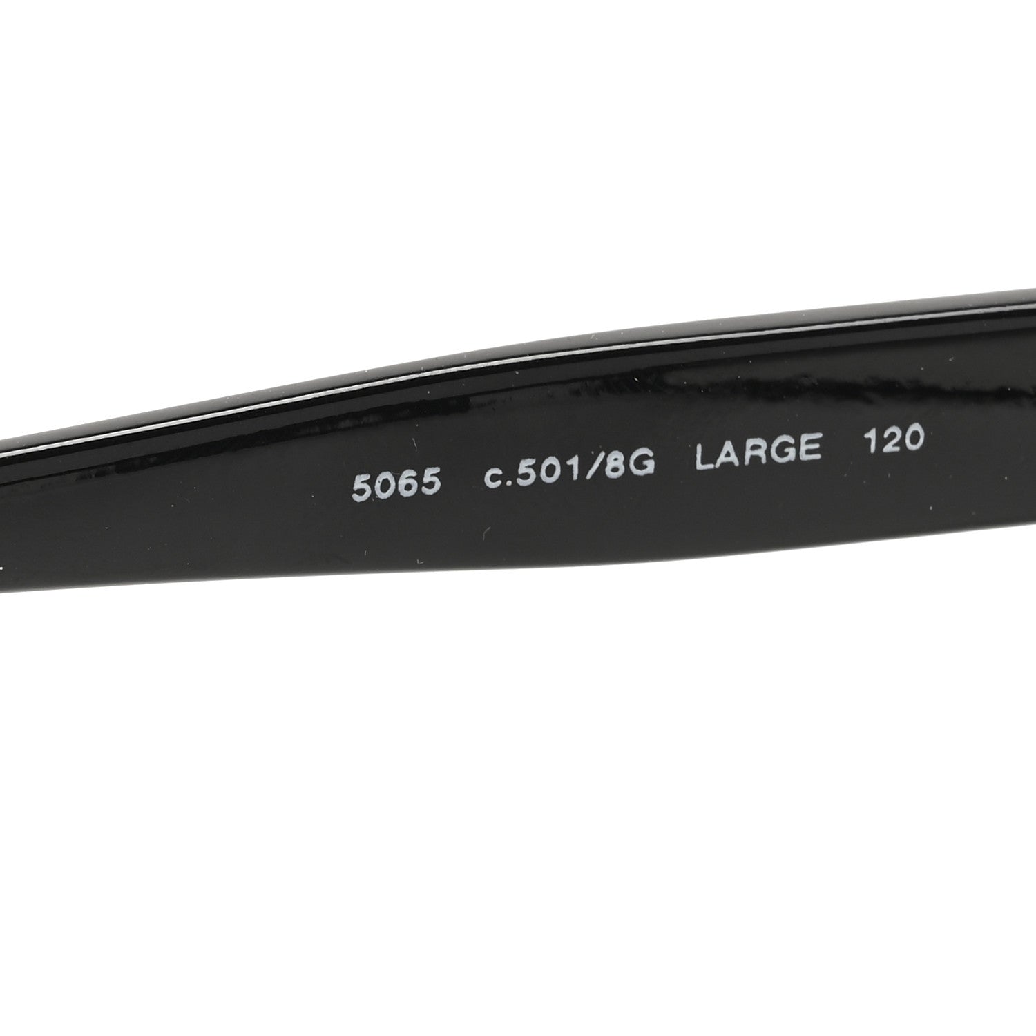 Chanel Acetate CC Logo Sunglasses 5065 Black 5 of 7
