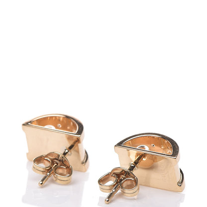 Gucci 18K Yellow Gold Icon Twirl Earrings 3 of 4