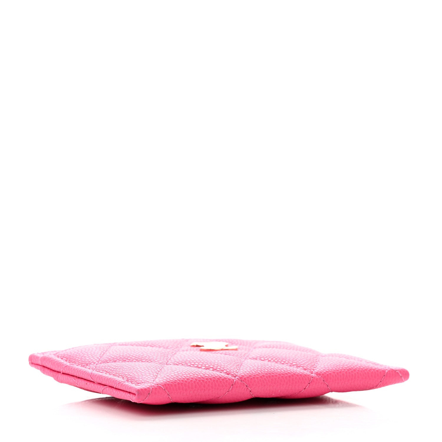 Chanel Caviar Quilted Card Holder Pink 4 of 9