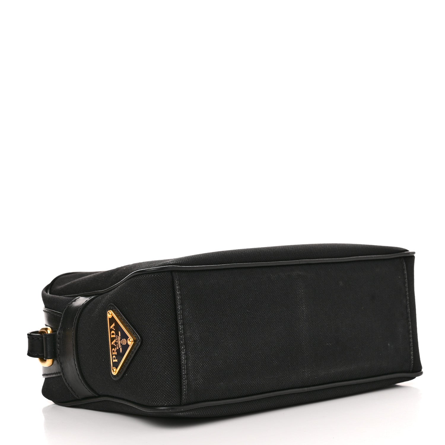 Prada Jacquard Logo Camera Bag Black 4 of 10