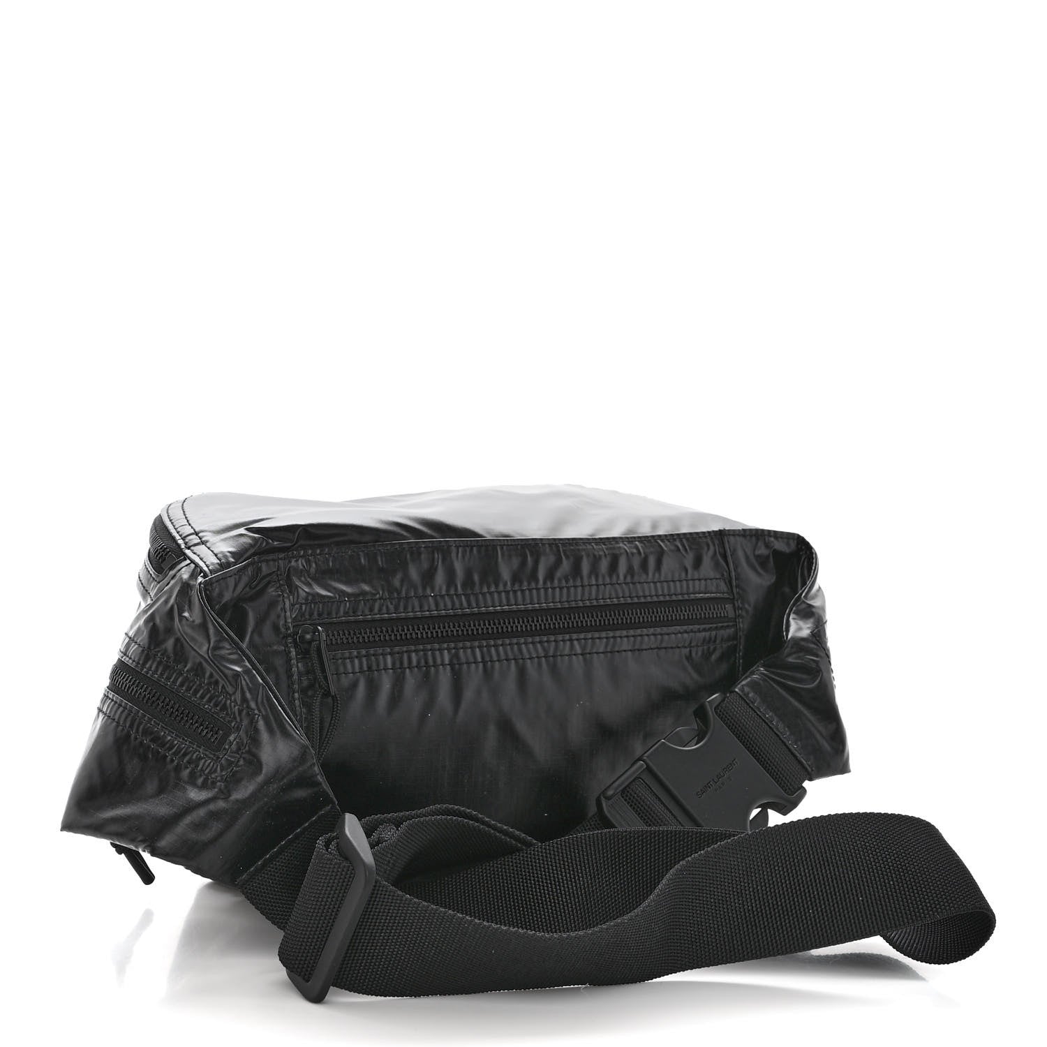 Saint Laurent SAINT LAURENT Nylon Logo Nuxx Body Belt Bag Black 3 of 9
