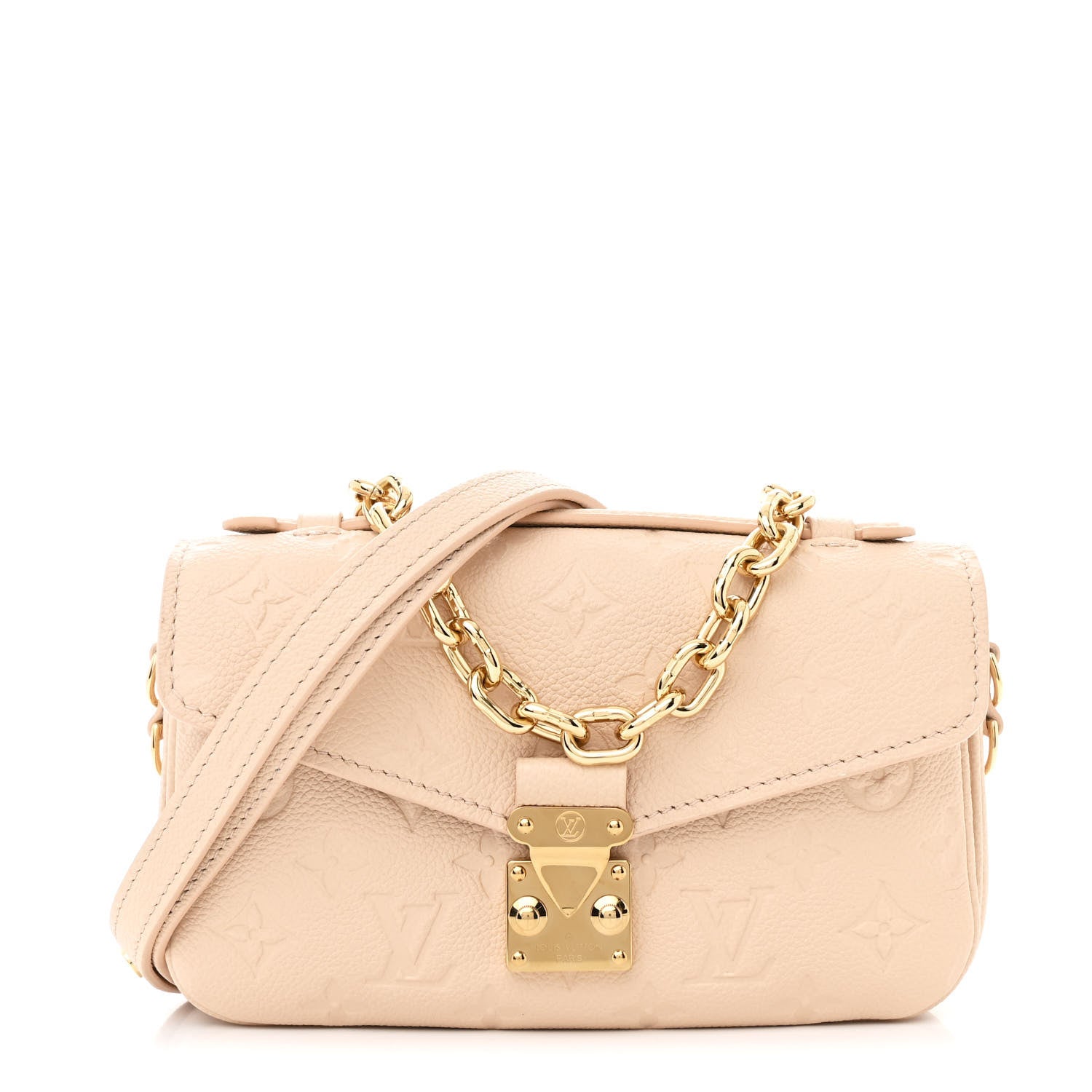 Louis Vuitton Empreinte Pochette Metis East West Sand 1 of 11