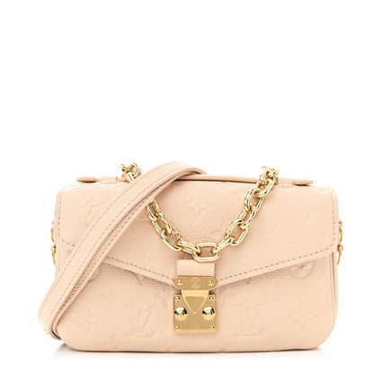 Louis Vuitton Empreinte Pochette Metis East West Sand 1 of 11