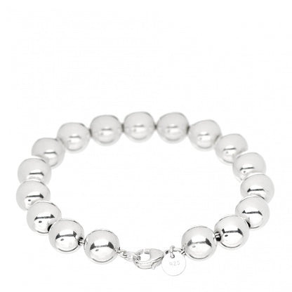 Tiffany Sterling Silver 10mm HardWear Ball Bracelet 3 of 4