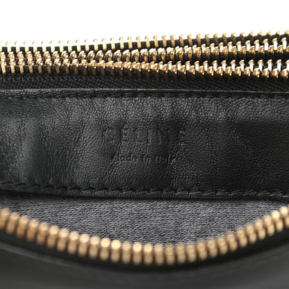 Celine Lambskin Small Trio Crossbody Bag Black 9 of 9