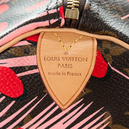 Louis Vuitton Monogram Jungle Dots Speedy 30 Sugar Pink Poppy 6 of 8