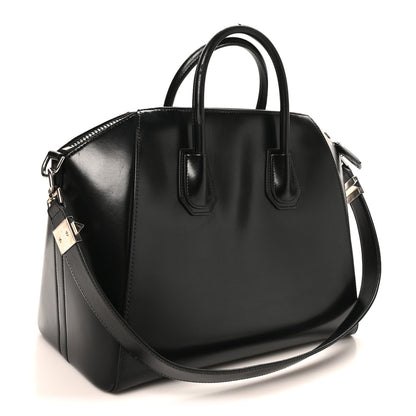 Givenchy Shiny Lord Calfskin Medium Antigona Black 3 of 9