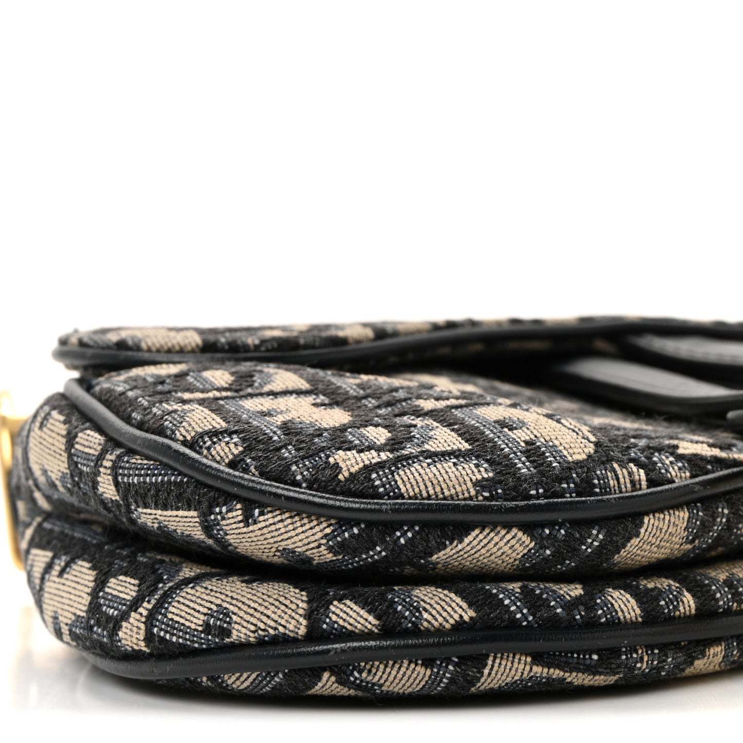 Oblique Mini Saddle Bag Blue