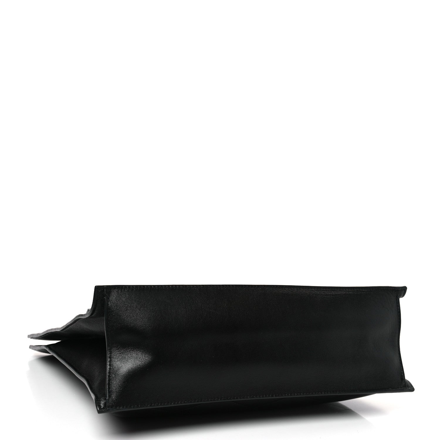 Saint Laurent Lambskin Quilted Sade Puffer Tote Black 4 of 9