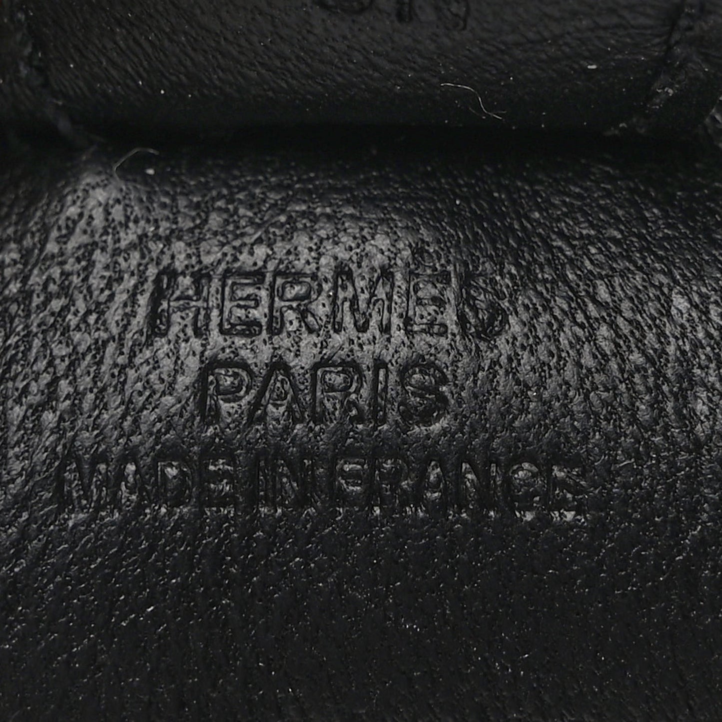 Milo Lambskin Grigri Rodeo Horse Bag Charm PM So Black
