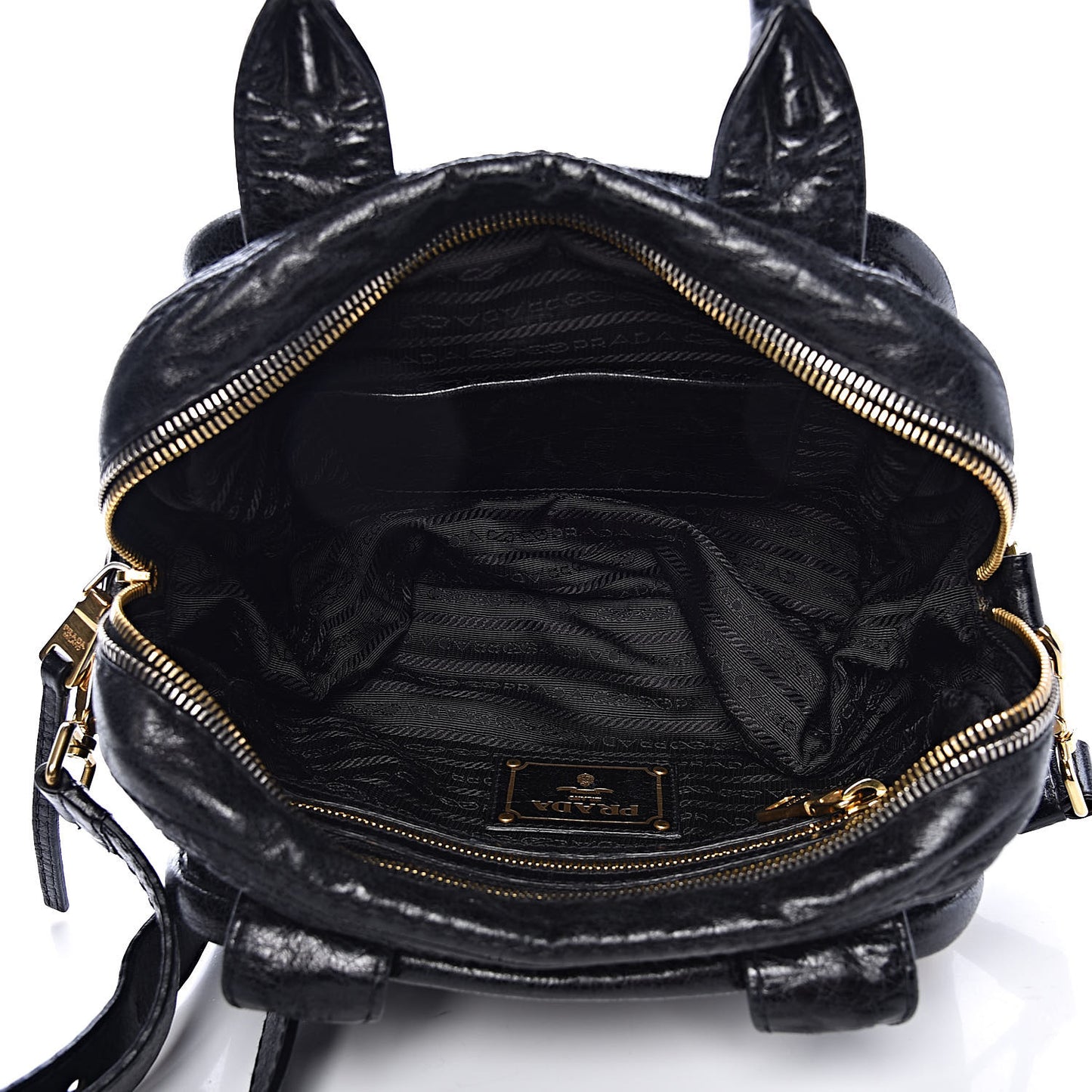 Vitello Shine Bauletto Black