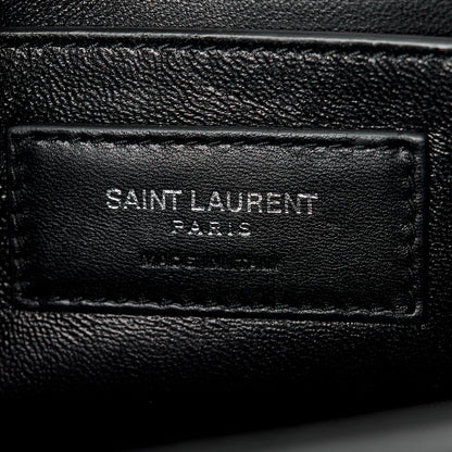 Saint Laurent SAINT LAURENT Suede Star Medium Monogram Kate Satchel Black 7 of 12