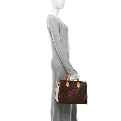 Louis Vuitton Monogram Perforated Speedy 30 Fuchsia 2 of 10