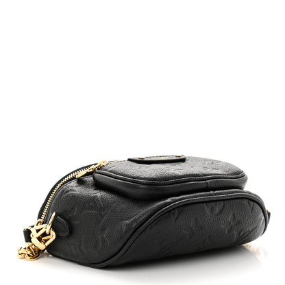 Louis Vuitton Empreinte Mini Bumbag Black 4 of 10