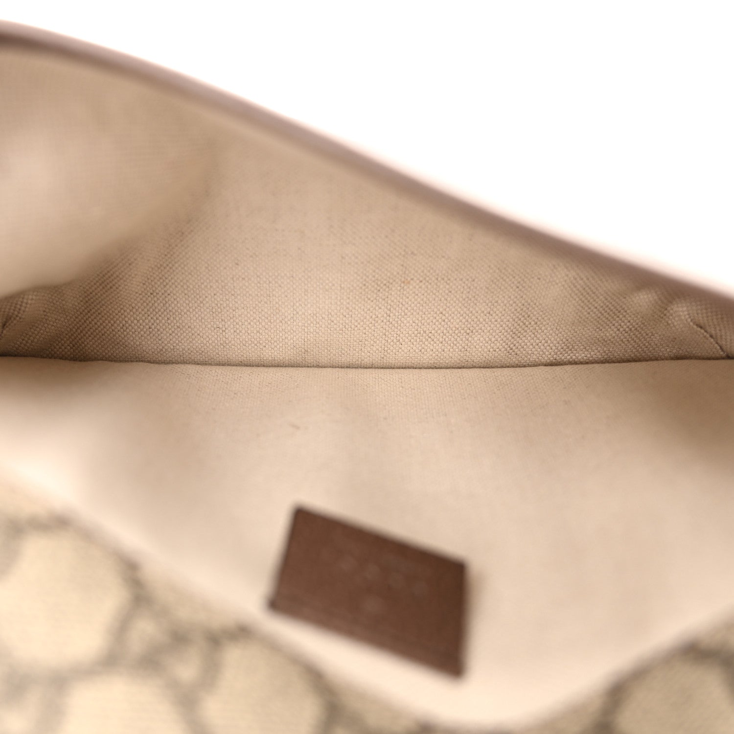 Gucci GG Supreme Monogram Neo Vintage Web Belt Bag Brown 5 of 10