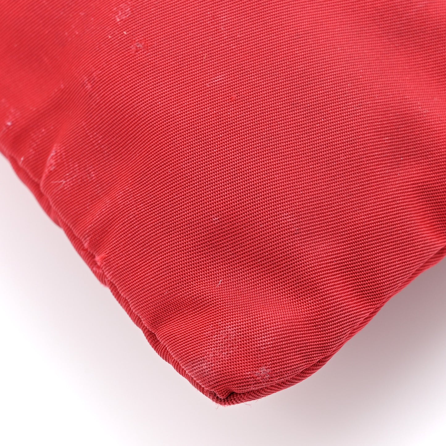 Nylon Small Flat Messenger Bag Cherry