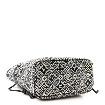 Louis Vuitton Jacquard Since 1854 Neverfull MM Grey 5 of 10