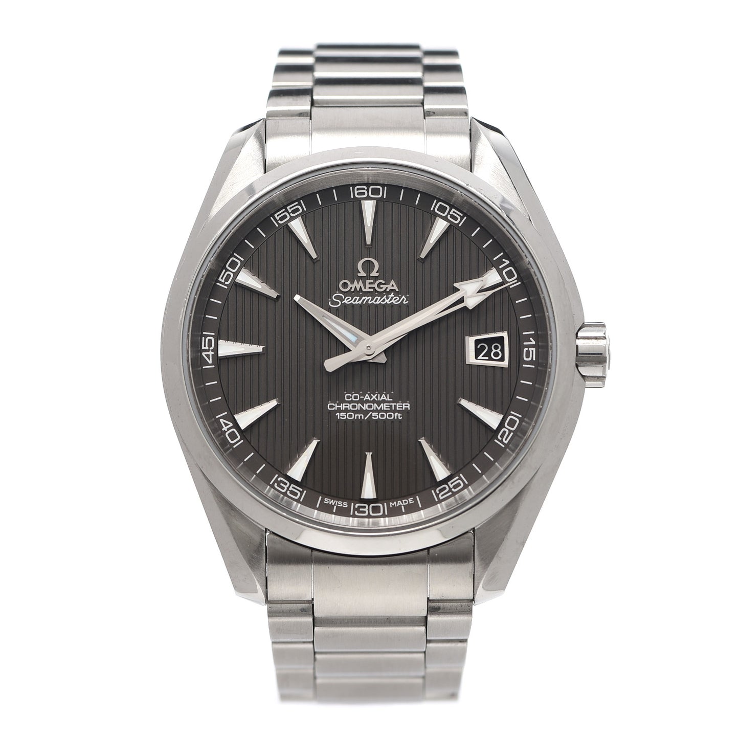 Stainless Steel 41mm Seamaster Aqua Terra 150M Co-Axial Automatic Watch Black 231.10.42.21.06.001