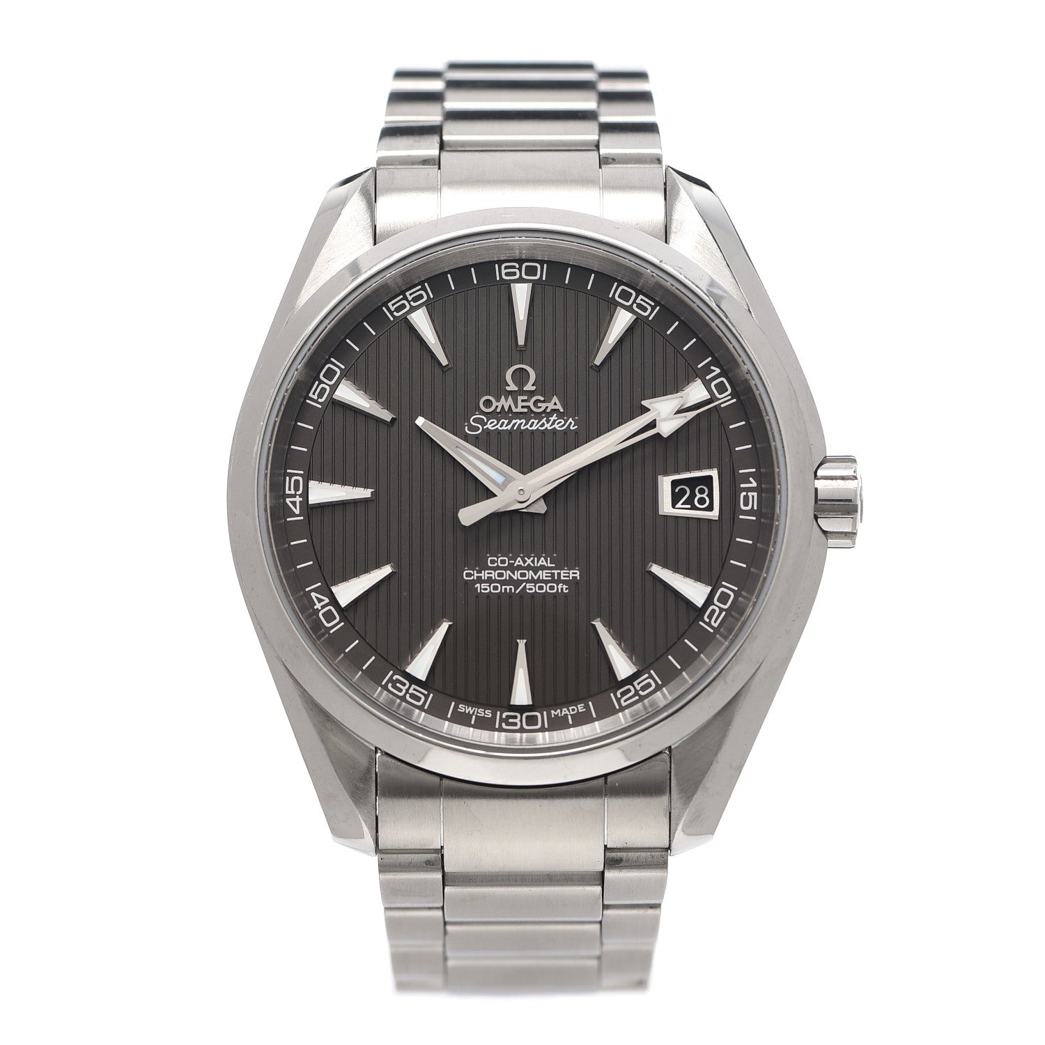 Omega Stainless Steel 41mm Seamaster Aqua Terra 150M Co-Axial Automatic Watch Black 231.10.42.21.06.001 1 of 6
