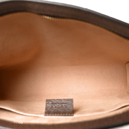 Gucci GG Supreme Monogram Web Ophidia Pouch Brown 5 of 9