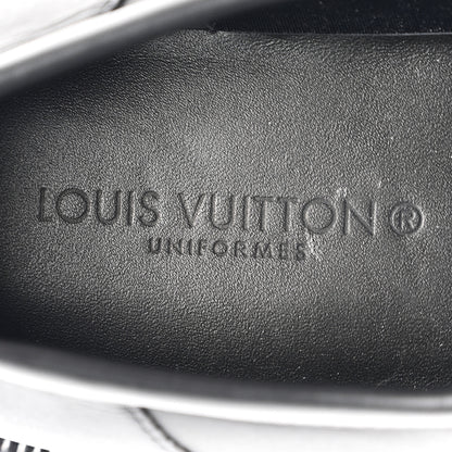 Louis Vuitton Calfskin Oversized Chain Academy Loafers 40 Black 7 of 8