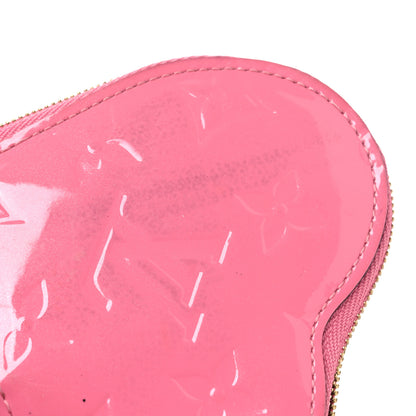 Louis Vuitton Vernis Flower Heart Coin Purse Light Pink 10 of 10