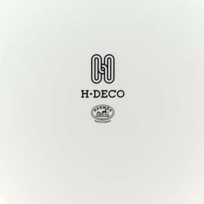 Hermes Porcelain H Deco Small Bowl Black 4 of 7