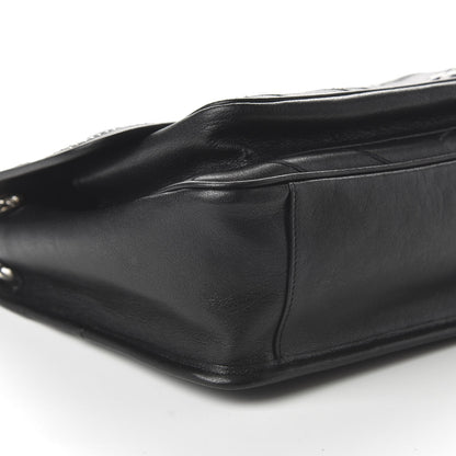Saint Laurent Lambskin Matelasse Monogram Microstud Medium Niki Chain Satchel Black 6 of 9