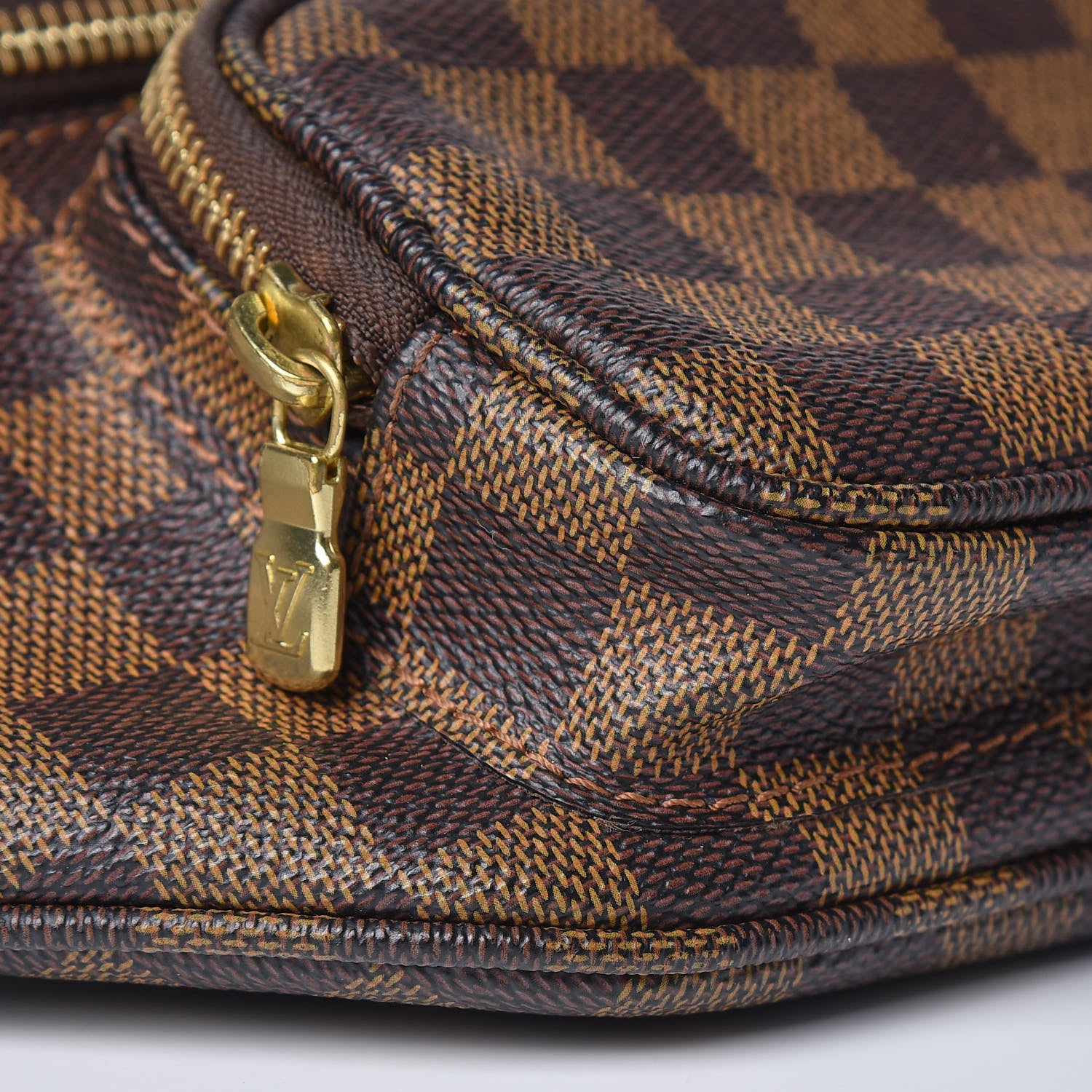Louis Vuitton Damier Ebene Melville Bum Bag 7 of 8