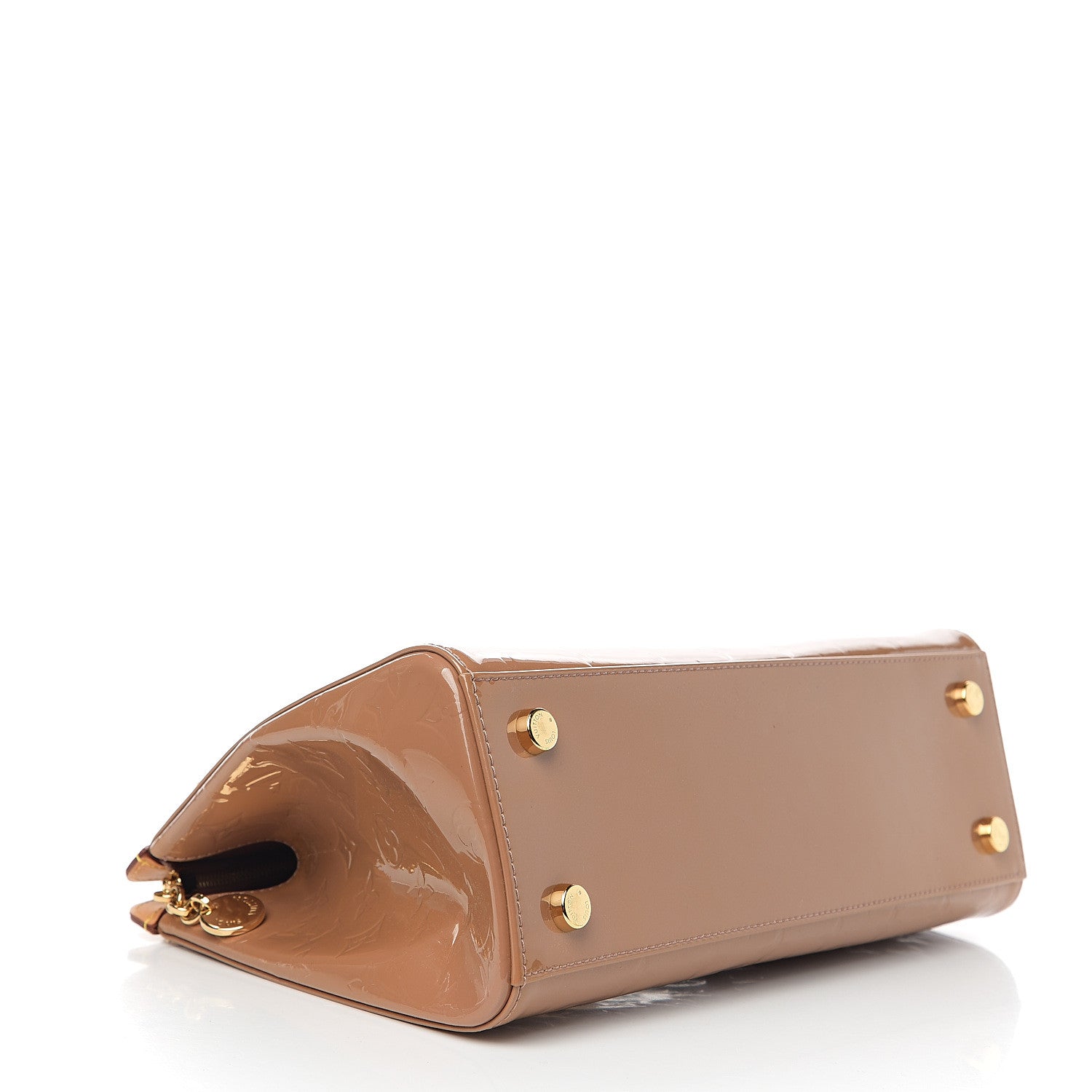 Louis Vuitton Vernis Brea MM Rose Velours 3 of 8