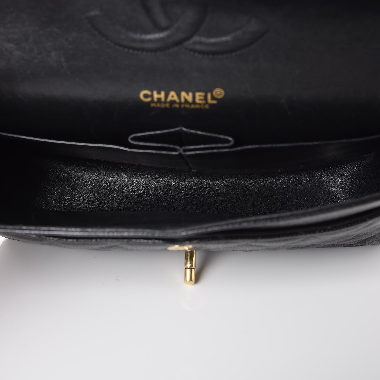 Chanel Caviar Quilted Medium Double Flap Black 5 of 16
