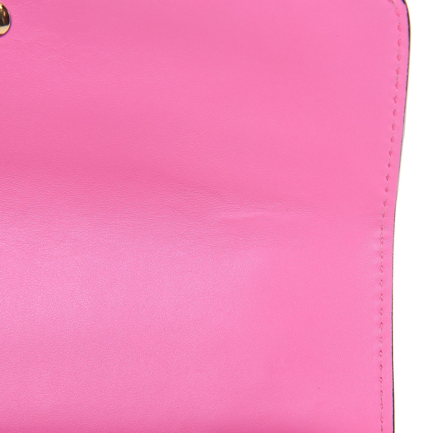 Gucci Vitello Fontanella Web Mini Sylvie Chain Shoulder Bag Pink Tropical Flower 11 of 12