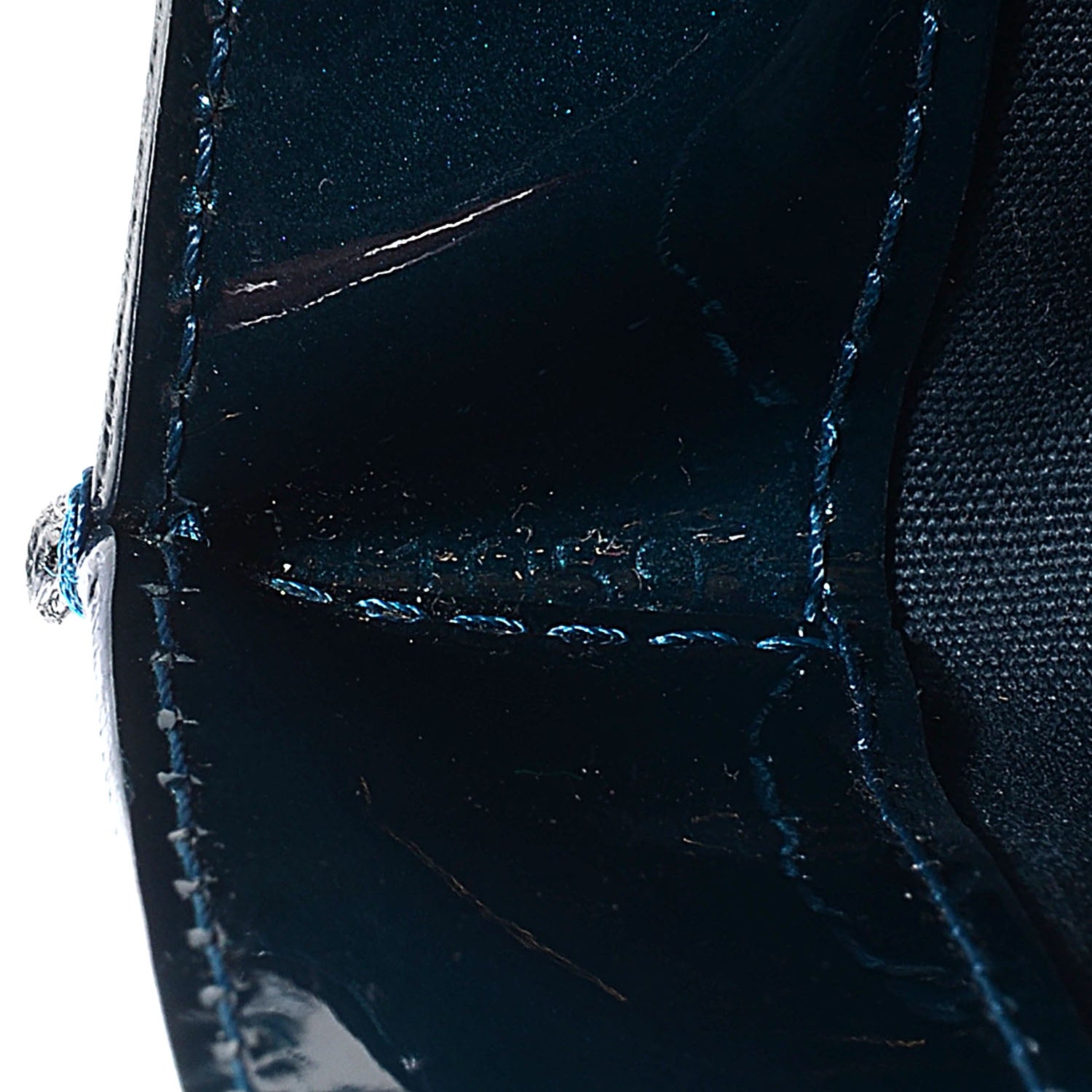 Louis Vuitton Vernis Wilshire PM Blue Nuit 11 of 11