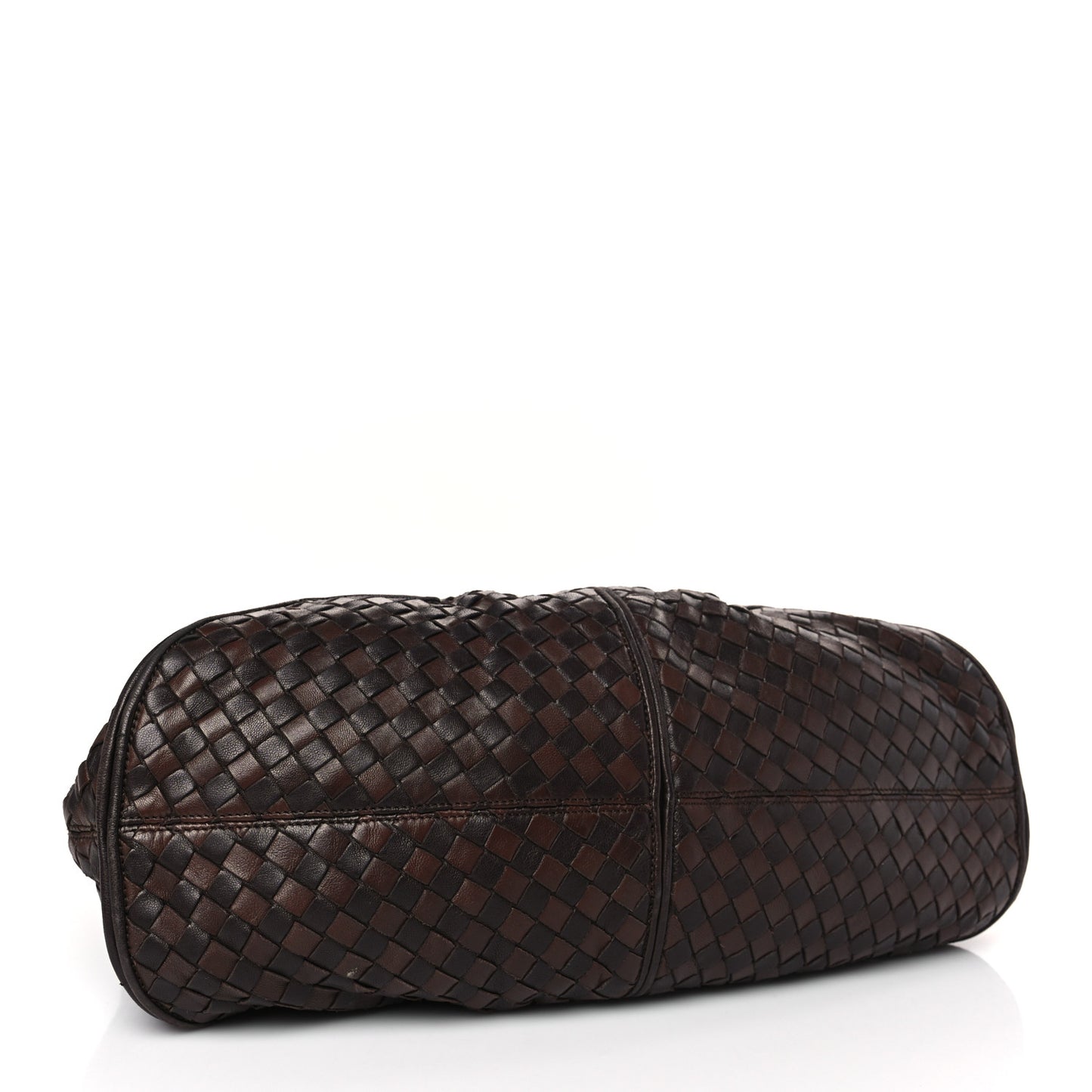 Nappa Intrecciato Ball Hobo Ebano Black