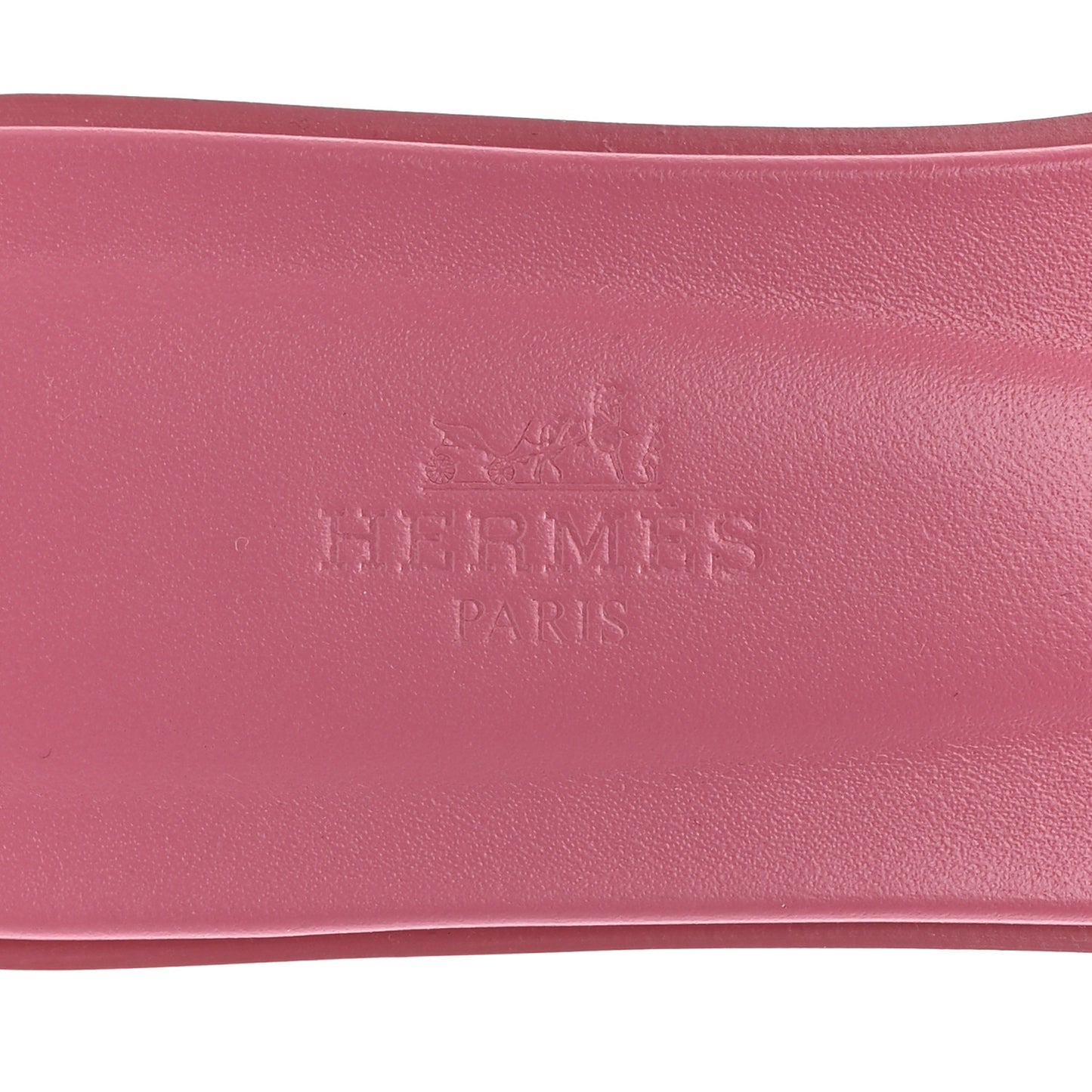 Box Calfskin Oran Sandals 36.5 Rose Pétale