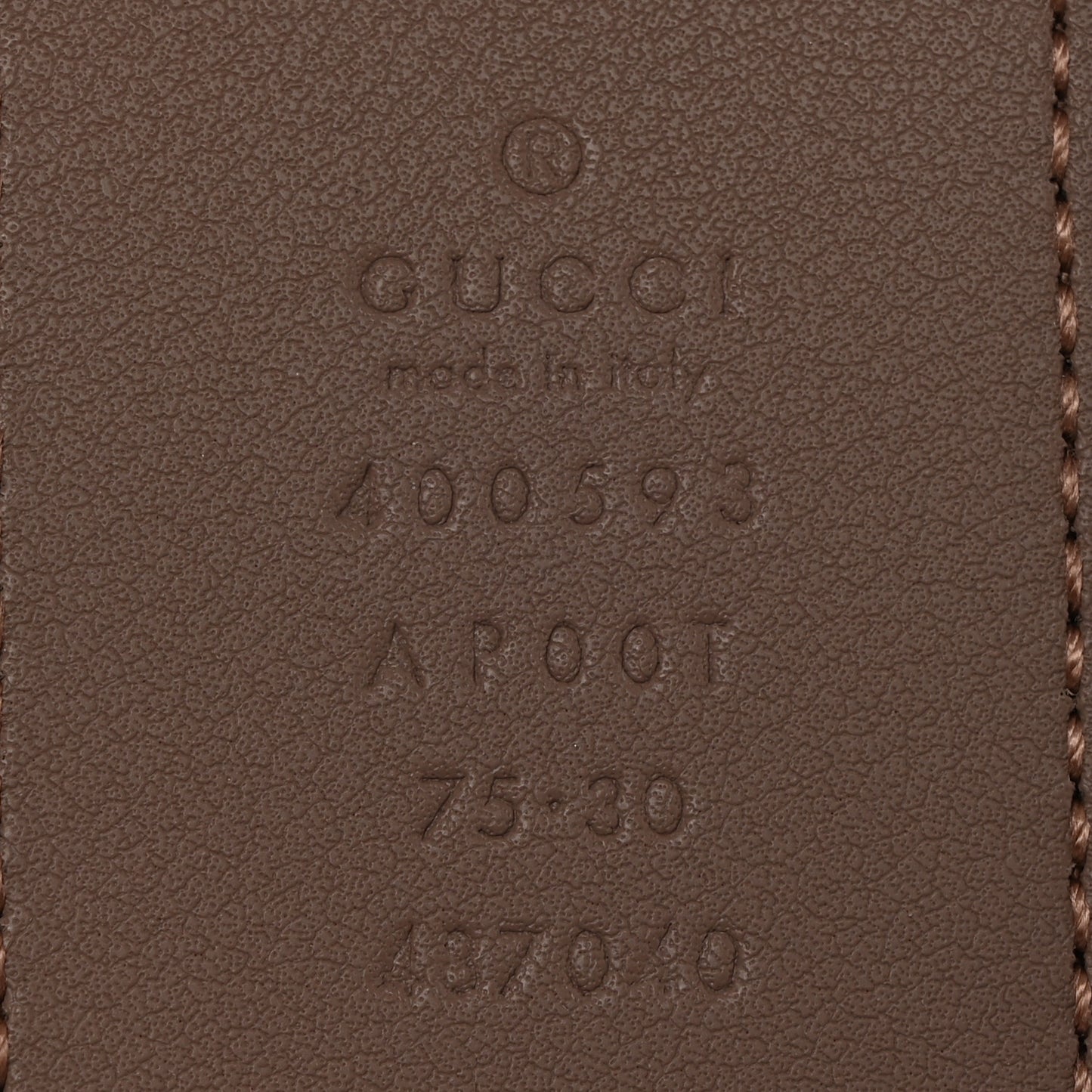Calfskin Double G 40mm Belt 75 30 Porcelain Rose