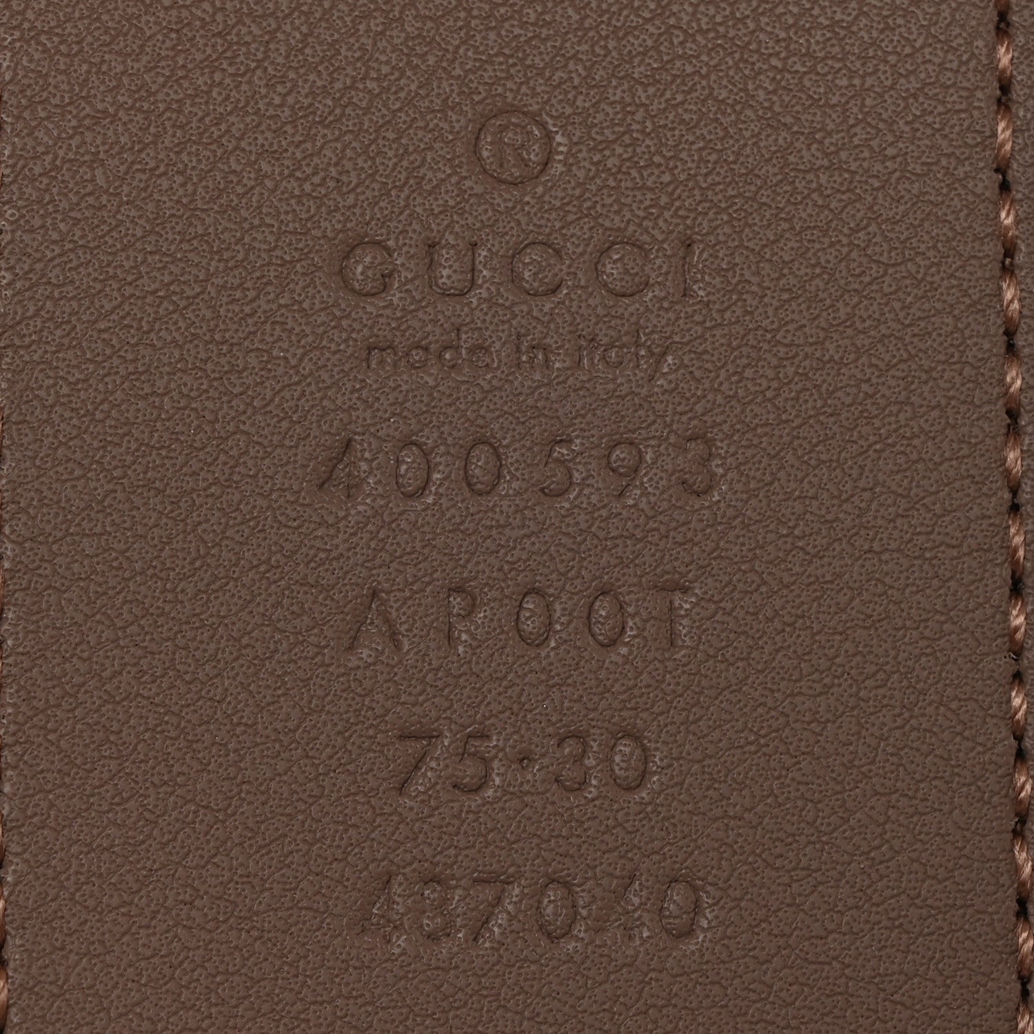 Gucci Calfskin Double G 40mm Belt 75 30 Porcelain Rose 5 of 6