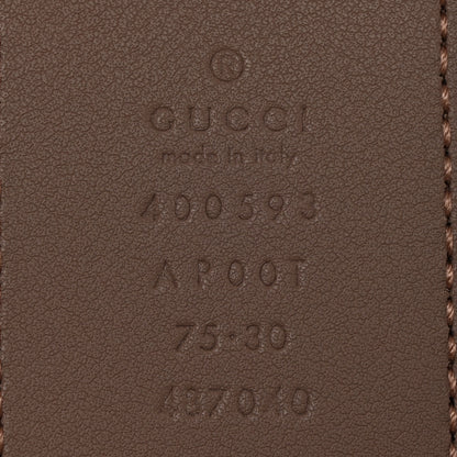 Gucci Calfskin Double G 40mm Belt 75 30 Porcelain Rose 5 of 6