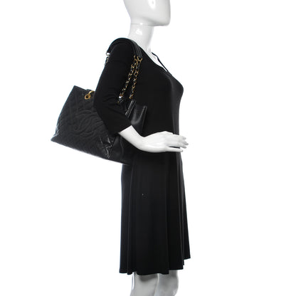 Chanel Caviar Quilted Grand Shopping Tote GST Black 2 of 13