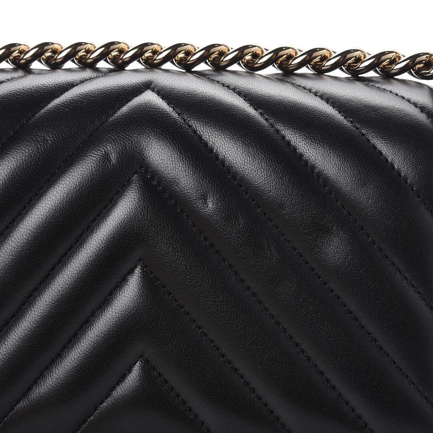 Chanel Lambskin Chevron Quilted Medium Boy Flap Black 8 of 9