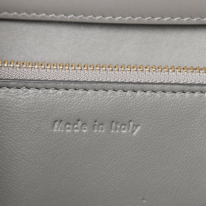 Celine Box Calfskin Medium Classic Box Flap Bag Zinc 6 of 11