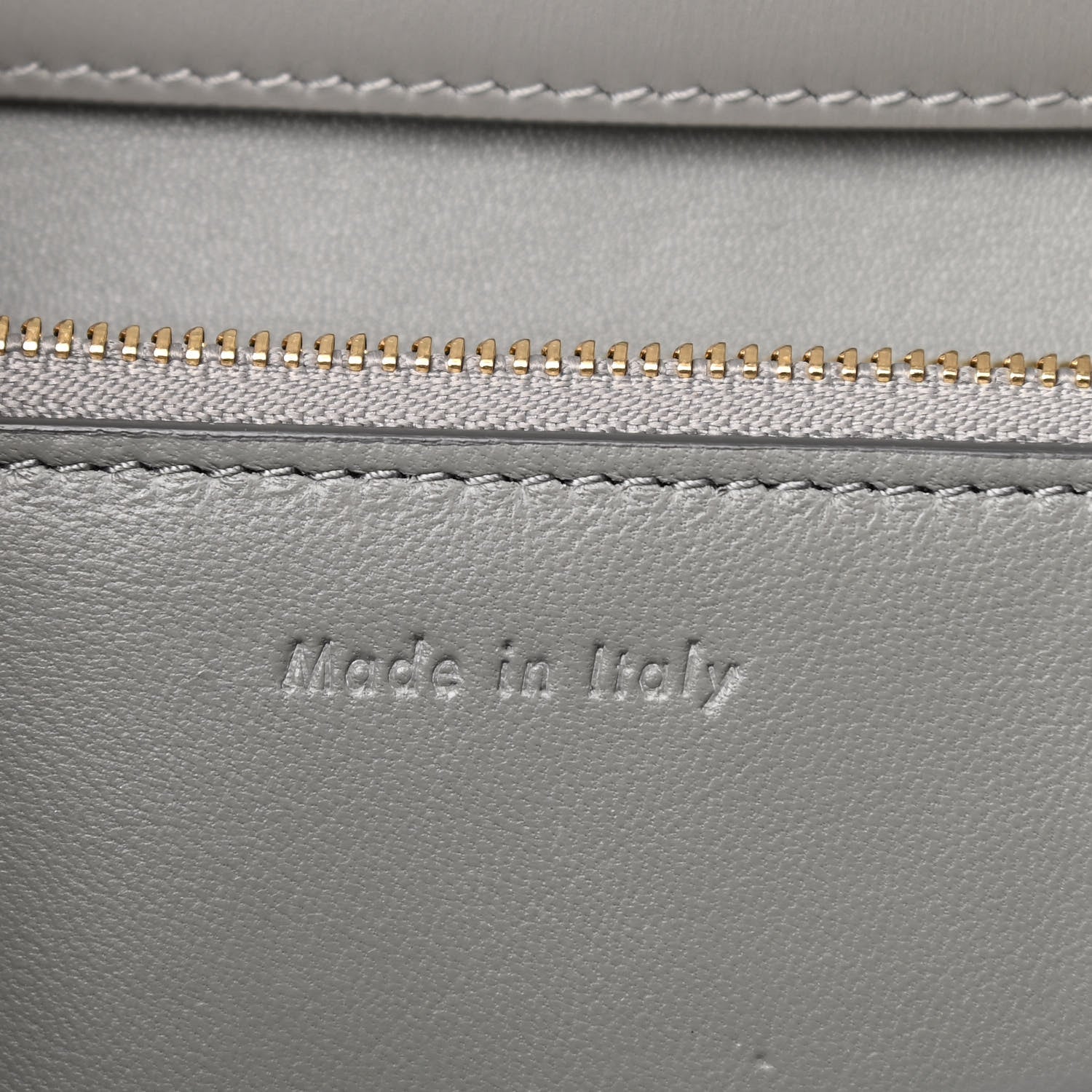 Celine Box Calfskin Medium Classic Box Flap Bag Zinc 6 of 11