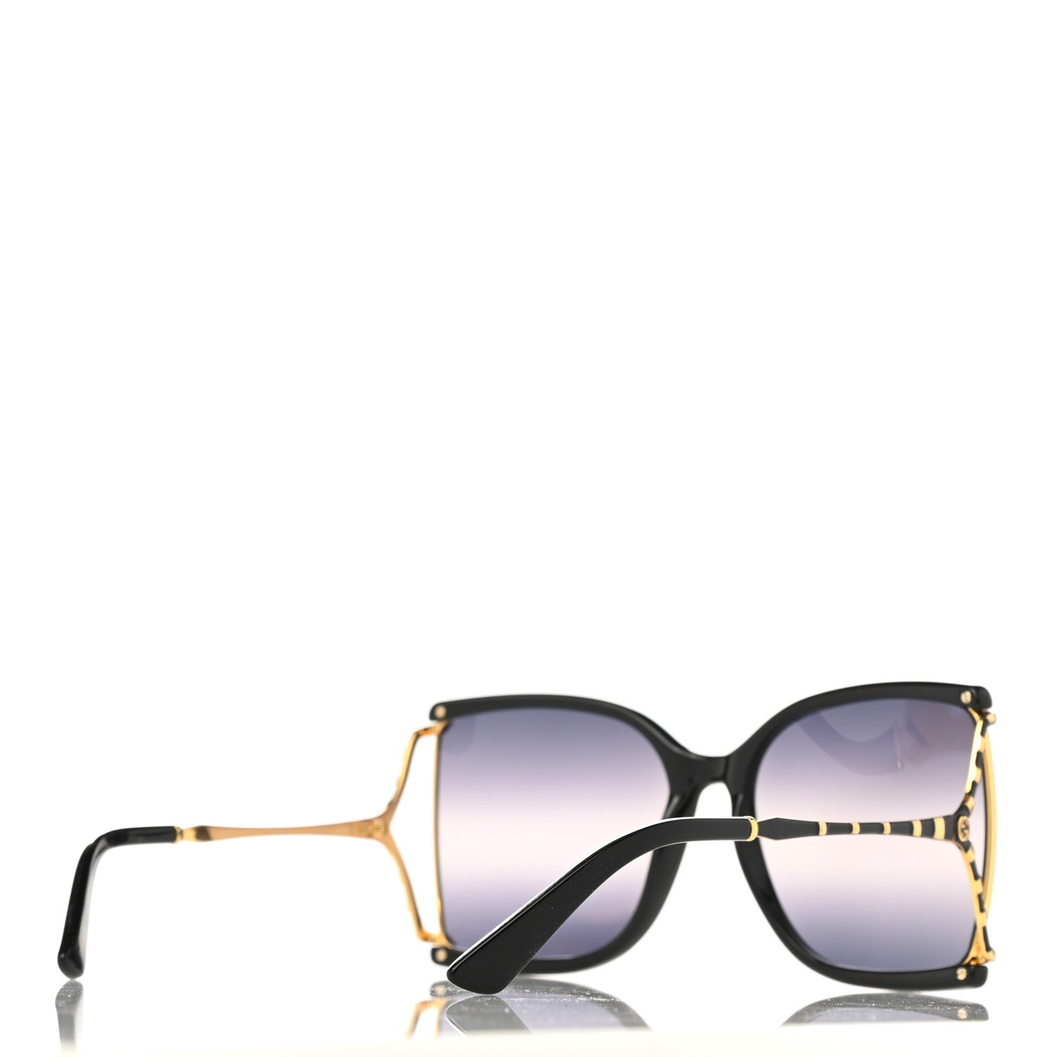Gucci Square Metal Glasses GG0592S Black 4 of 8