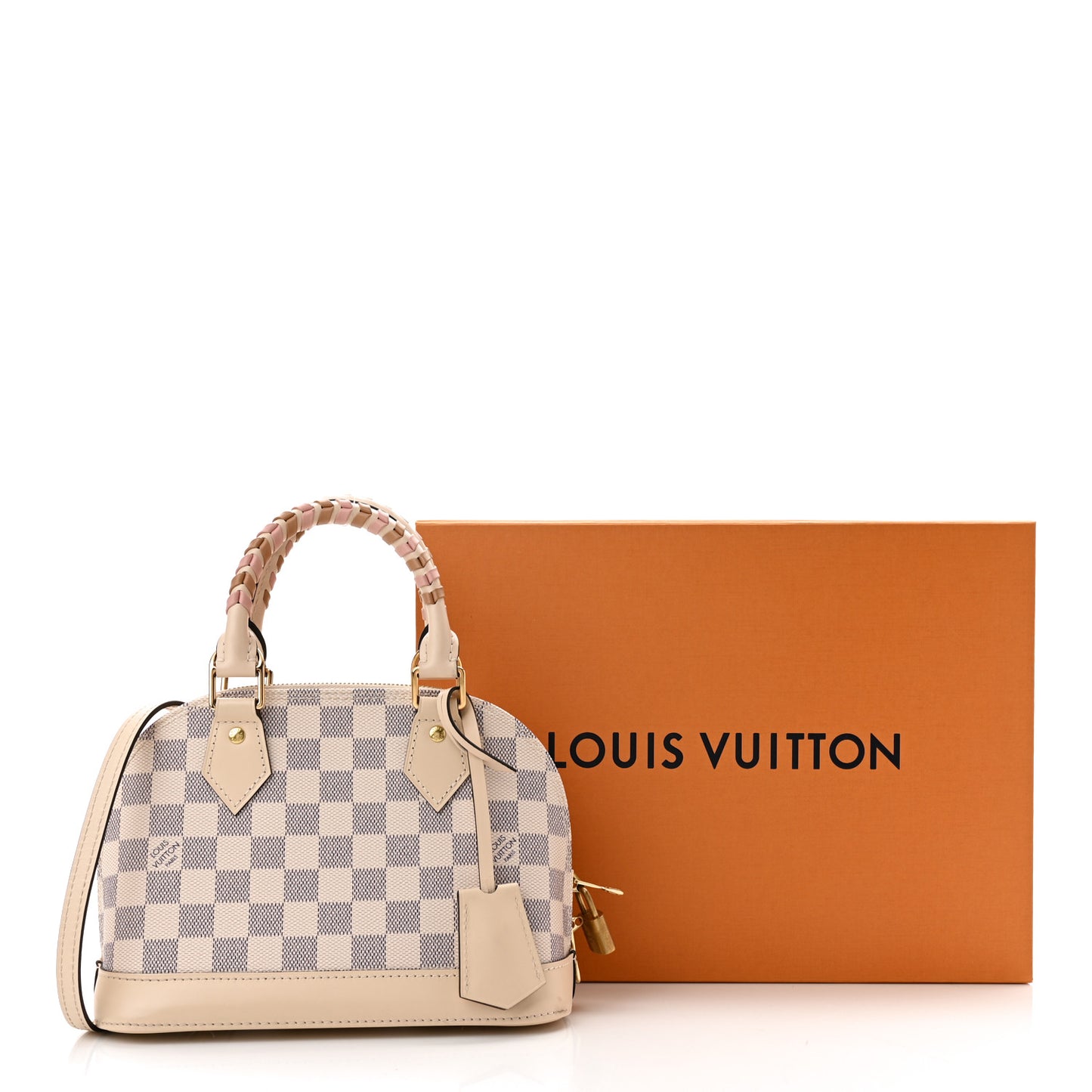Damier Azur Braided Alma BB