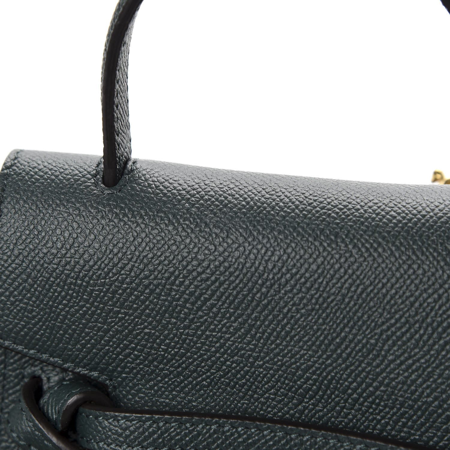 Celine Grained Calfskin Pico Belt Bag Amazone 9 of 9