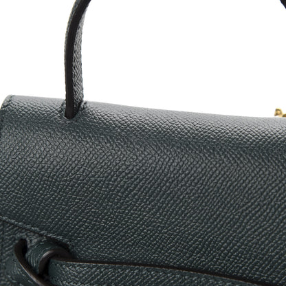 Celine Grained Calfskin Pico Belt Bag Amazone 9 of 9