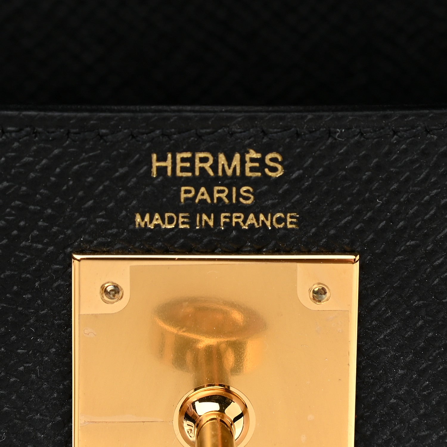 Hermes Epsom Kelly Sellier 28 Black 6 of 11