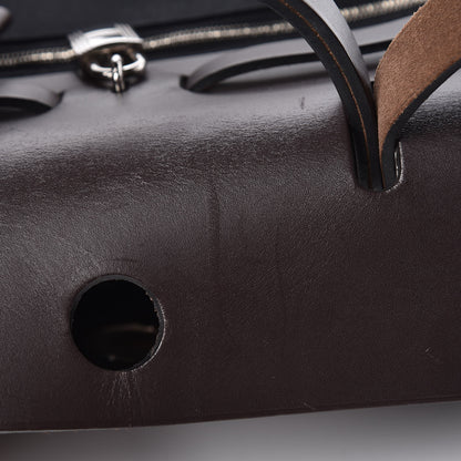 Hermes Toile Vache Hunter Herbag Zip 31 PM Black Ebene 8 of 15