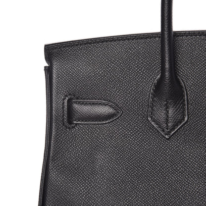 Hermes Epsom Birkin 30 Black 31 of 36