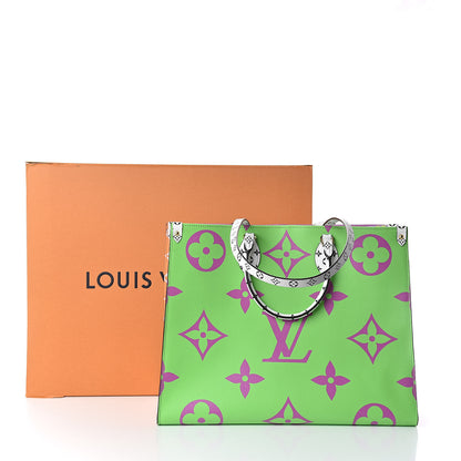Louis Vuitton Monogram Giant Onthego GM Pink Lilac 13 of 13